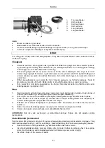 Предварительный просмотр 13 страницы Hamron EW9500 Operating Instructions Manual