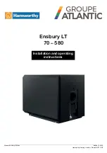 Hamworthy Ensbury LT 120 Installation And Assembly Instructions Installation And Assembly Instructions preview