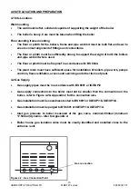 Предварительный просмотр 16 страницы Hamworthy FLEET Series Installation, Commissioning And Operating Instructions