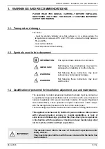 Предварительный просмотр 5 страницы Hamworthy STRATTON MK3 Series Installation, Commissioning And Servicing Instructions