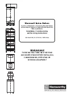 Предварительный просмотр 1 страницы Hamworthy Warmwell 120 Installation, Commissioning And Servicing Instructions