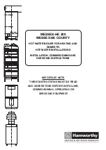 Предварительный просмотр 1 страницы Hamworthy WESSEX-HE 200 Installation, Commissioning And Servicing Instructions