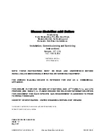 Preview for 3 page of Hamworthy Wessex ModuMax mk3 WM116/116H Installation, Commissioning And Servicing Instructions