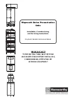 Hamworthy Weymouth Advanced Installation, Commissioning And Servicing Instructions preview