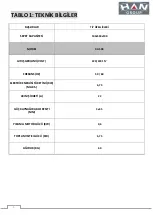 Preview for 4 page of HAN 500 Series Instructions For Installation And Use Manual