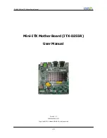 Hanasis ITX-D255R User Manual preview