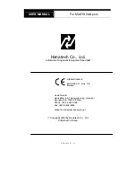 Preview for 74 page of Hanatech MULTISCAN plus User Manual