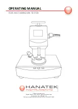 Hanatek RL-A80-005 Operating Manual preview