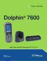 Hand Held Products 7600BG-122-B4EE - Hand Held Products Dolphin 7600 User Manual preview