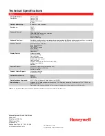 Preview for 2 page of Hand Held Products Dolphin 7850 Specifications