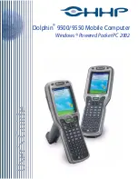 Hand Held Products Dolphin 9550 User Manual preview