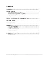 Preview for 3 page of Hand Held Products Dolphin Multiple Battery Charger User Manual