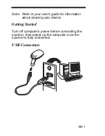 Preview for 3 page of Hand Held Products HandHeld 3800 Linear Series Quick Start Manual