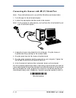 Preview for 38 page of Hand Held Products IMAGETEAM 3800i User Manual