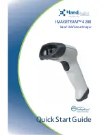 Предварительный просмотр 1 страницы Hand Held Products IMAGETEAM 4200 Quick Start Manual