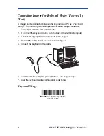 Preview for 8 page of Hand Held Products IMAGETEAM 4200 Quick Start Manual