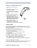 Предварительный просмотр 13 страницы Hand Held Products IMAGETEAM 4200 Quick Start Manual