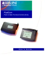 Hand Held Products PadCom TT1500 User Manual предпросмотр