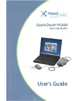 Hand Held Products Quick Check PC600 User Manual preview