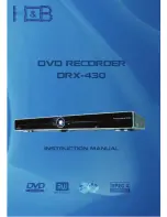 Предварительный просмотр 1 страницы H&B DRX-430 Instruction Manual