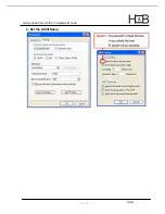 Preview for 5 page of H&B HP-5500V-N Software Manual