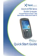 Preview for 1 page of HandHeld Dolphin 7900 Series Quick Start Manual