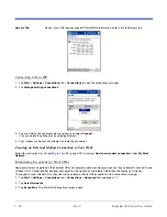 Предварительный просмотр 86 страницы HandHeld Dolphin 9500 Series User Manual