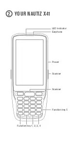 Preview for 3 page of HandHeld Nautiz X41 Quick Start Manual