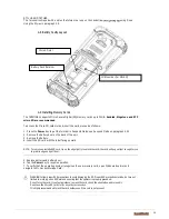 Предварительный просмотр 20 страницы HandHeld Nautiz X8 Manual