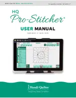 handi quilter Pro-Stitcher QM30010-2 User Manual preview