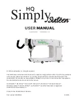 Предварительный просмотр 2 страницы handi quilter QM30269 User Manual