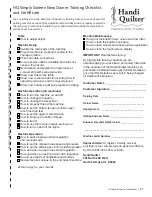 Предварительный просмотр 68 страницы handi quilter QM30269 User Manual