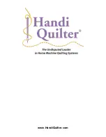 Preview for 21 page of handi quilter Simply Sixteen Owner'S Manual