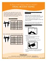 Handicare 8B0300 Instruction Sheet preview