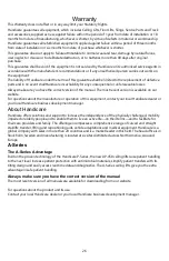 Preview for 26 page of Handicare AP-300 Owner'S Manual