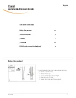 Preview for 5 page of Handicare Coral 3002010000 Manual