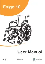 Preview for 1 page of Handicare Exigo 10 User Manual