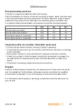 Preview for 21 page of Handicare Exigo 10 User Manual