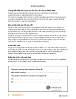 Preview for 2 page of Handicare Exigo 20 User Manual