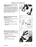 Preview for 17 page of Handicare Exigo 20 User Manual