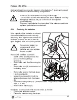 Preview for 45 page of Handicare Fortress 1700DT Owner'S Manual