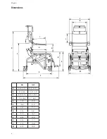 Предварительный просмотр 8 страницы Handicare Height adjustable tilting commode/shower chair Manual Manual