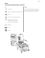 Предварительный просмотр 9 страницы Handicare Height adjustable tilting commode/shower chair Manual Manual