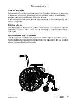 Предварительный просмотр 21 страницы Handicare Legend 2 Exigo User Manual