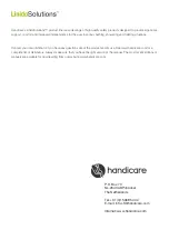 Предварительный просмотр 8 страницы Handicare LinidoSolutions LI2617.0002-03 Manual