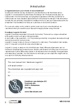 Preview for 2 page of Handicare MB3150-GB User Manual