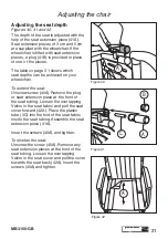 Preview for 21 page of Handicare MB3150-GB User Manual