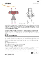 Preview for 1 page of Handicare SystemRoMedic BariVest XXXL Manual