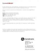 Preview for 20 page of Handicare SystemRoMedic EasyBelt Manual