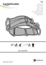 Handicare SystemRoMedic  FlexiBelt Manual preview